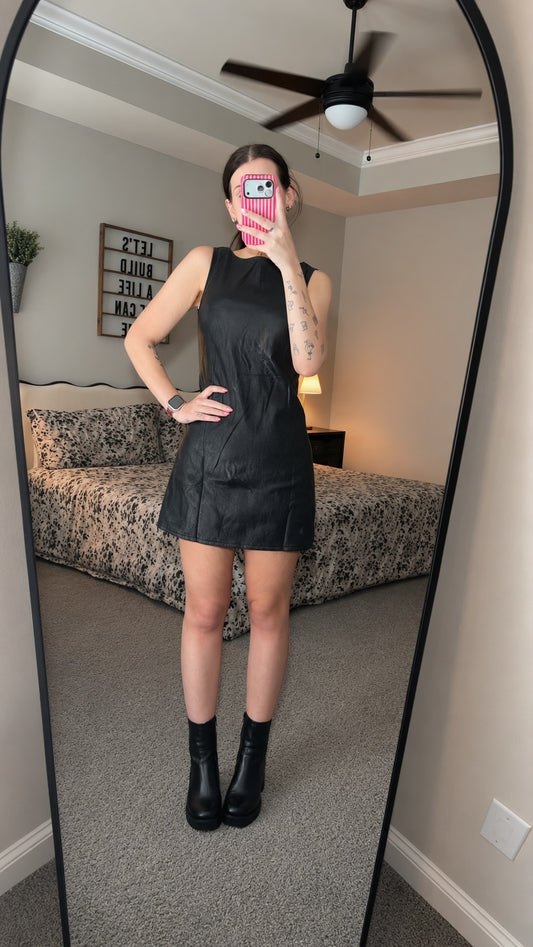 Leather Dress
