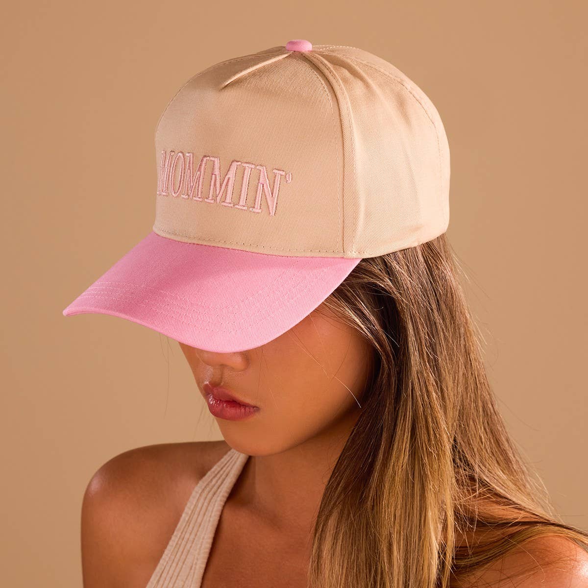 MOMMIN Trucker Hat - Pink