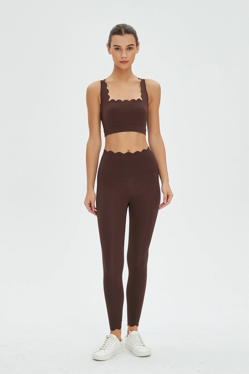 Scallop Bra & Leggings Set
