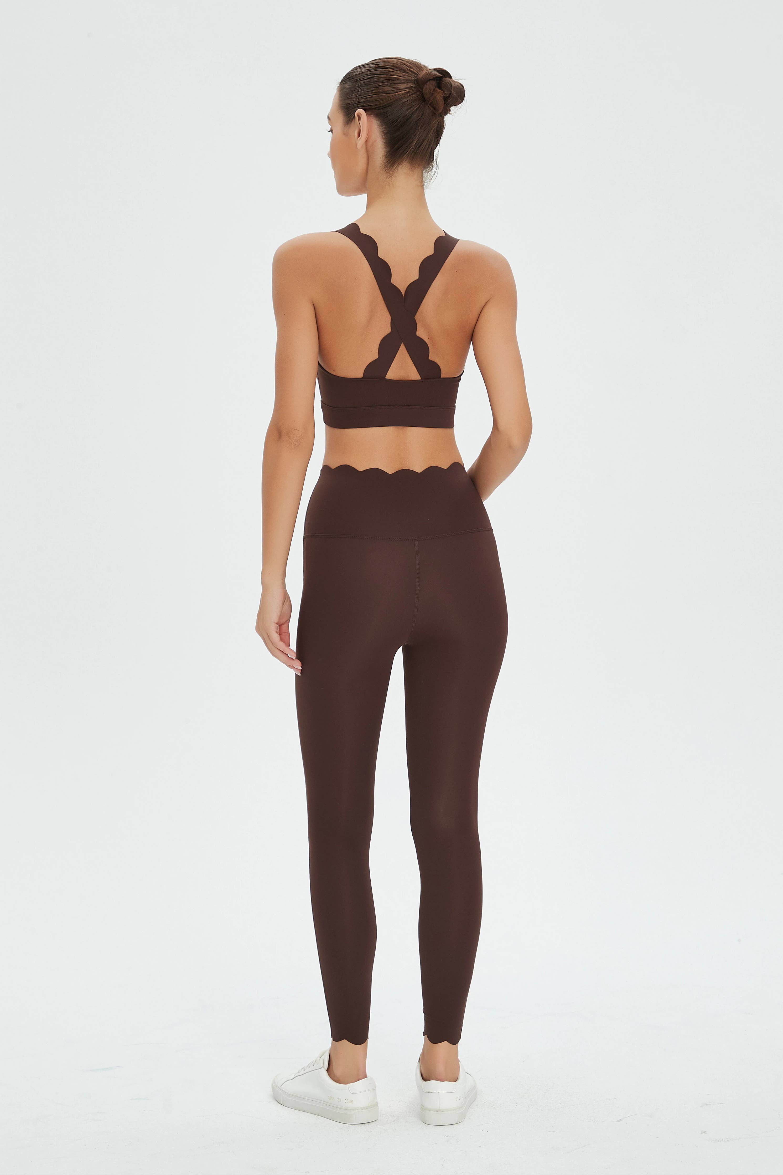 Scallop Bra & Leggings Set