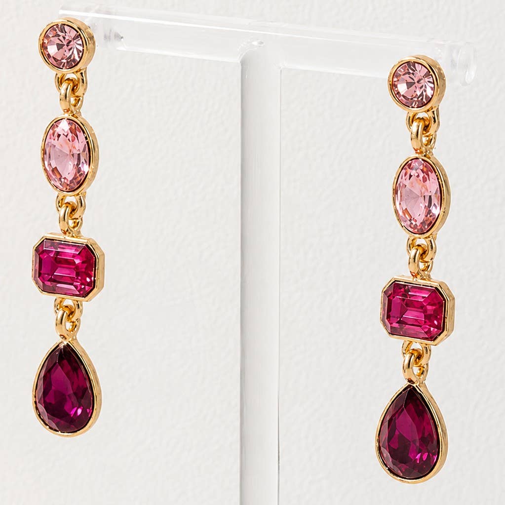 4 Tier Drop Earring