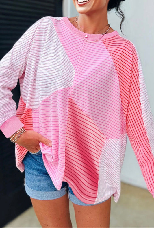 Pink Color Block