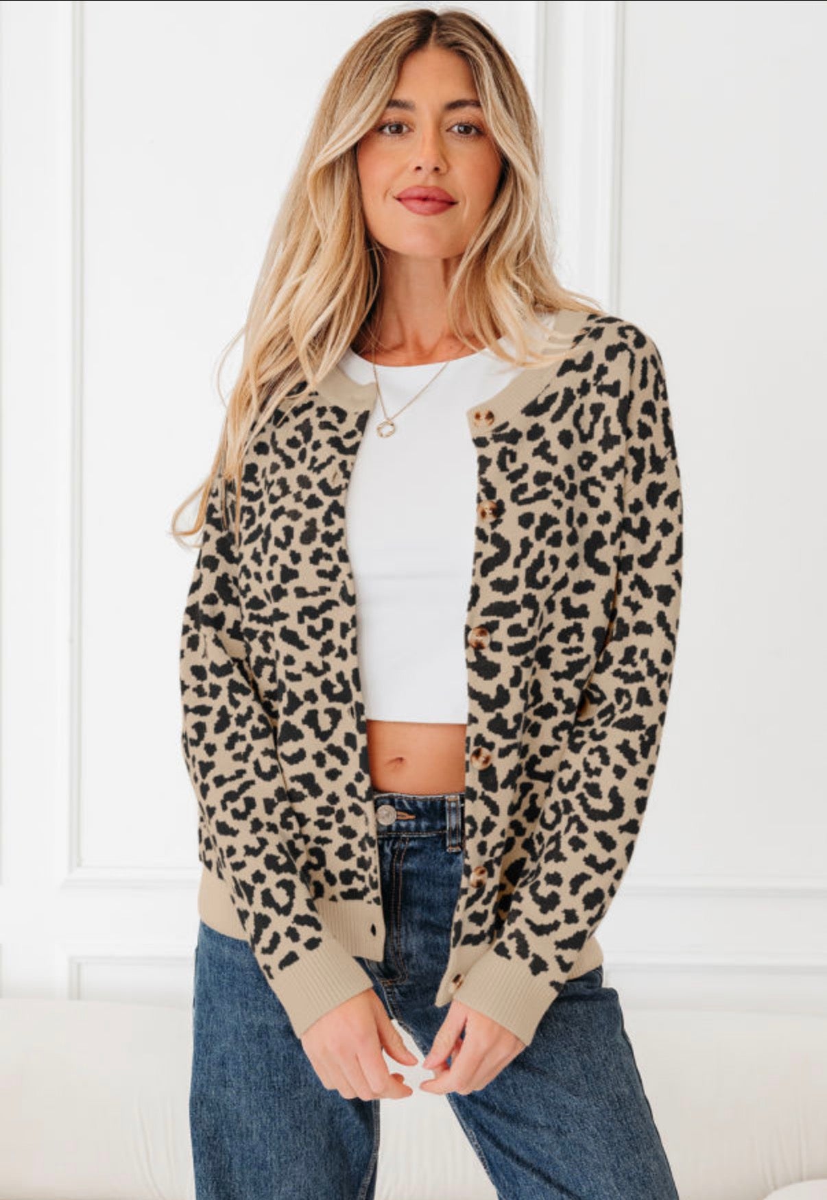 Cheetah Cardigan