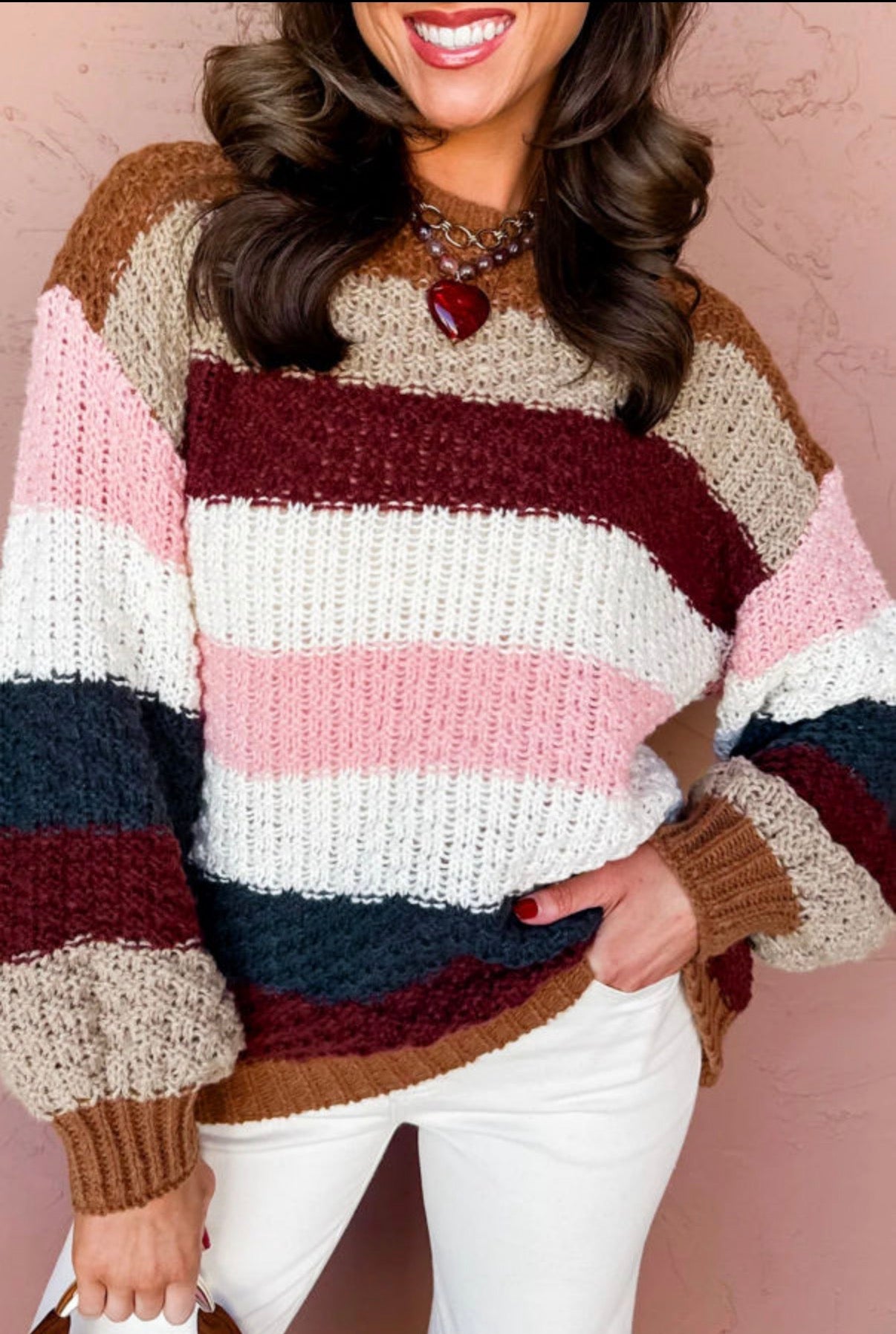 Chunky Stripe Knit
