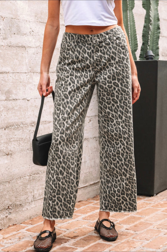 Leopard Jeans