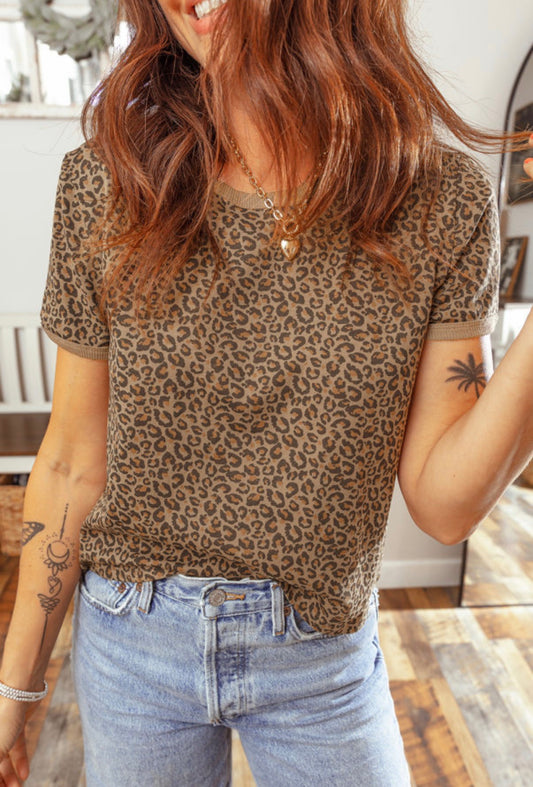 Leopard Tee