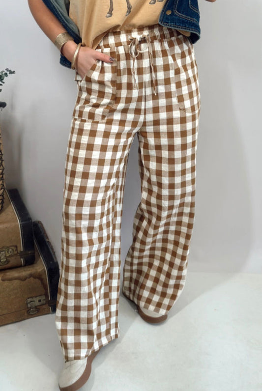 Brown Gingham PREORDER