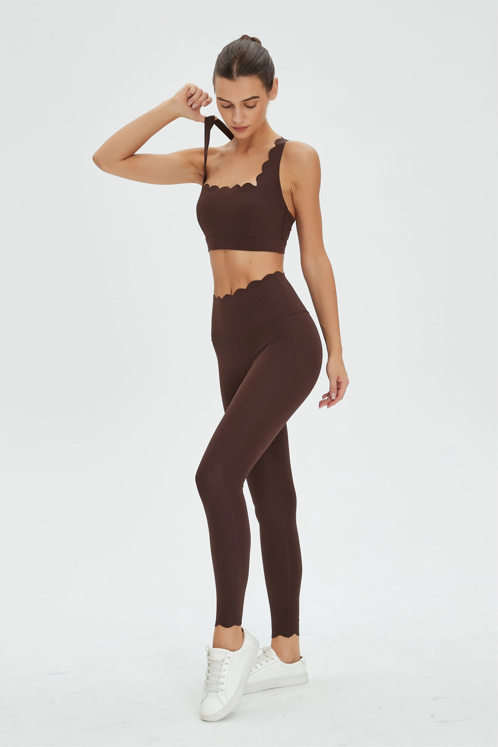 Scallop Bra & Leggings Set
