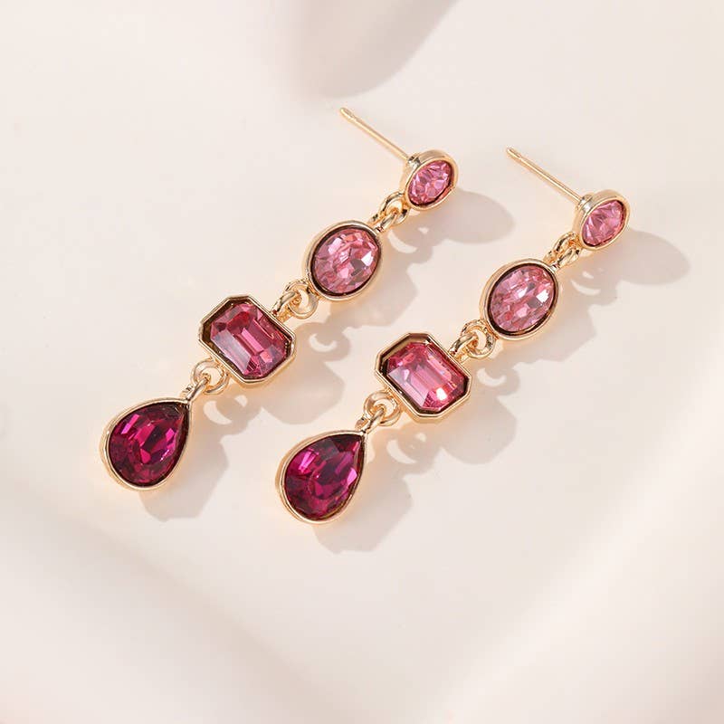 4 Tier Drop Earring